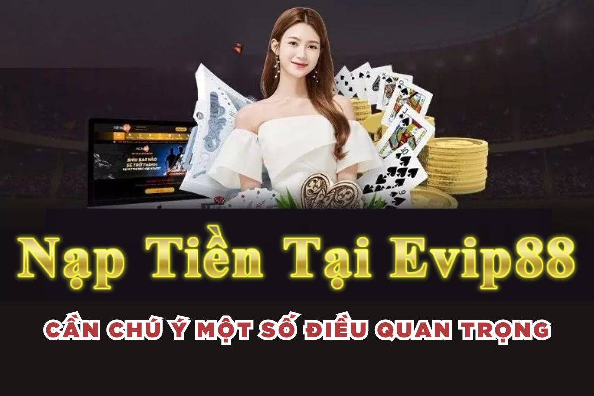 Nạp tiền Evip88 cần chú ý một số điều quan trọng