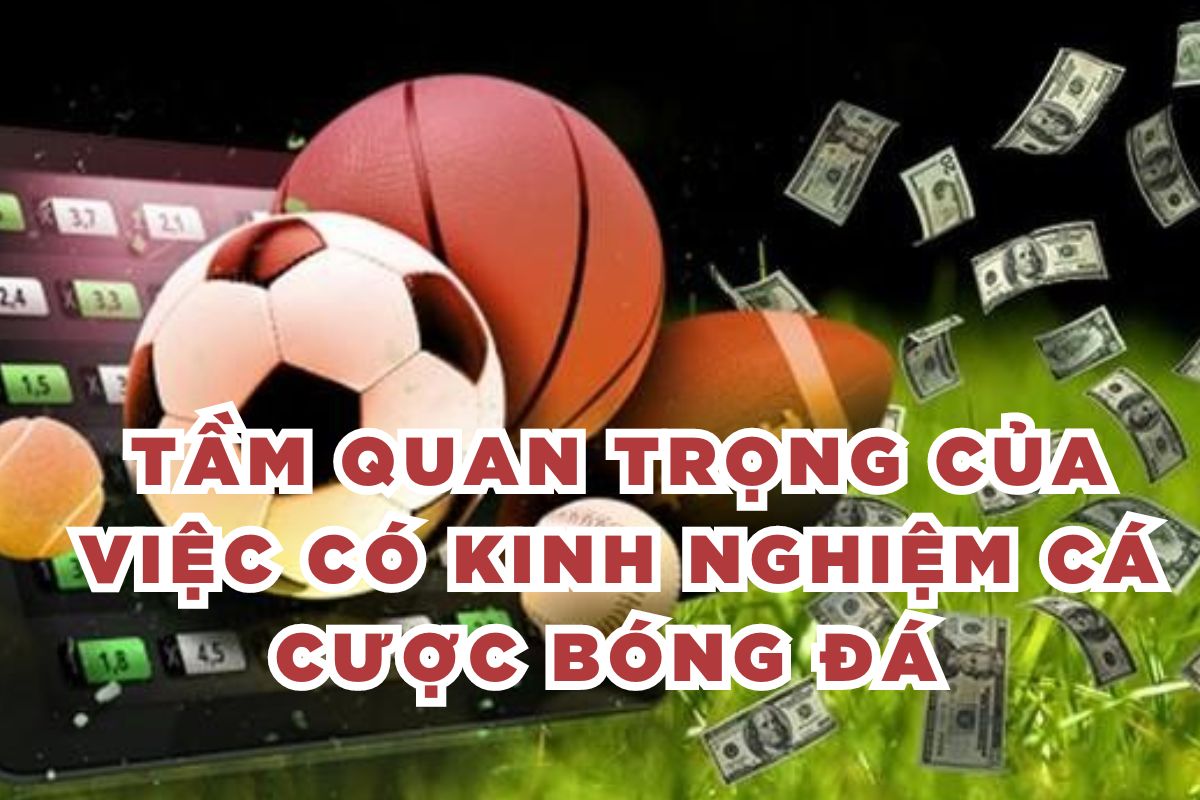 Tầm quan trọng của việc có kinh nghiệm cá cược bóng đá 