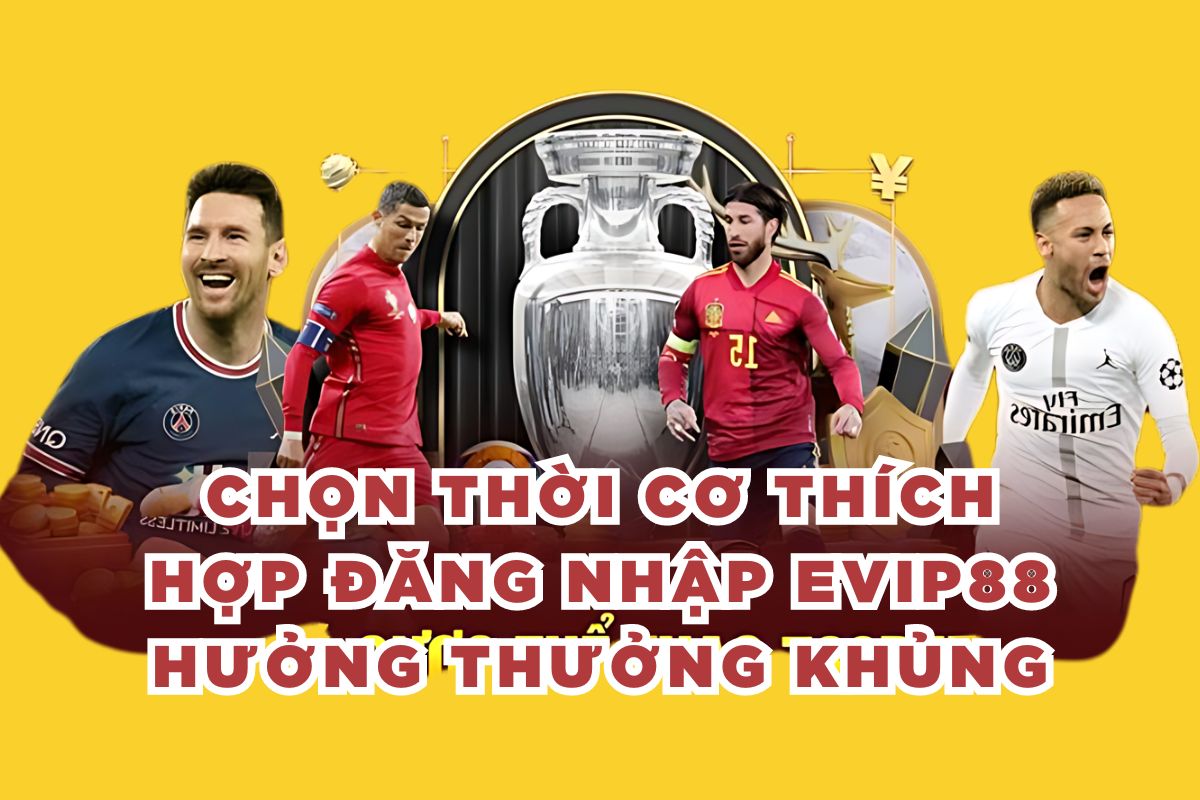 Chọn Thời Cơ Thích Hợp Đăng Nhập EVIP88 Hưởng Thưởng Khủng